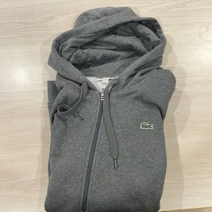 Men's Lacoste SPORT Lightweight Bi-material Hoodie 4XL